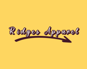 Business Apparel Arrow logo design