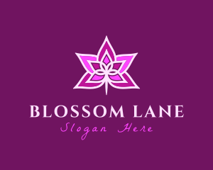 Lotus Flower Bloom logo design