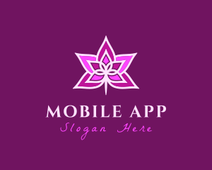 Therapy - Lotus Flower Bloom logo design