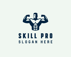 Training - Crossfit Training Workout logo design