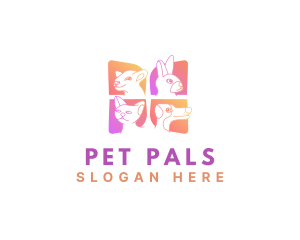 Animals Pet Clinic Veterinarian logo design