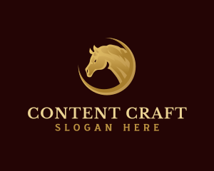 Premium Horse Equine logo design