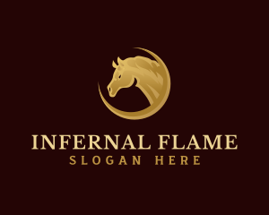 Premium Horse Equine logo design