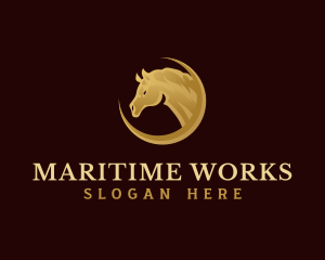 Premium Horse Equine logo design