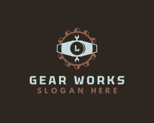 Mechanic Gear Repair logo design