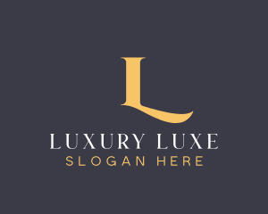 Luxury Beauty Boutique logo design