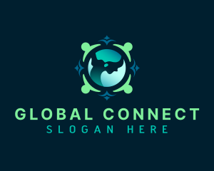 Global - Global Organization Charity logo design