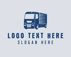 Trailer - Freight Cargo Trucker logo design