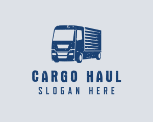 Freight Cargo Trucker logo design