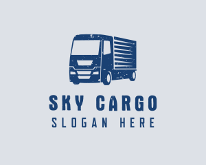 Freight Cargo Trucker logo design