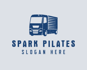 Transportation - Freight Cargo Trucker logo design