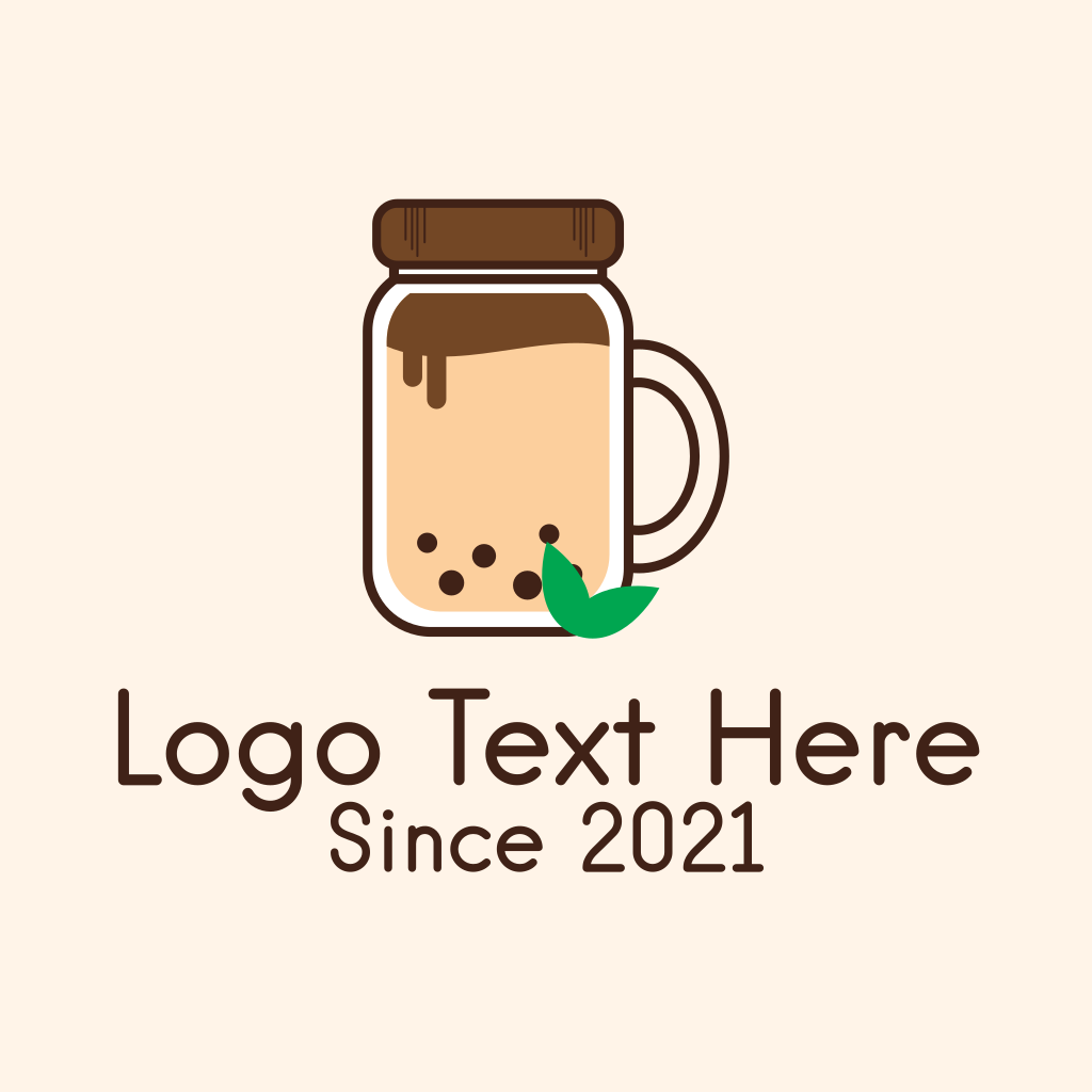 mason-jar-milk-tea-logo-brandcrowd-logo-maker