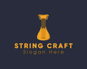 String - Acoustic Rondalla Music logo design