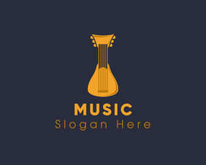 Acoustic Rondalla Music logo design
