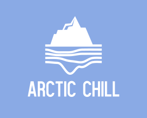 Iceberg - Polar Arctic Iceberg logo design