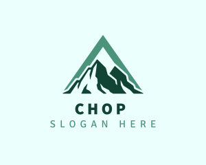 Mountain - Triangle Mountain Highlands logo design