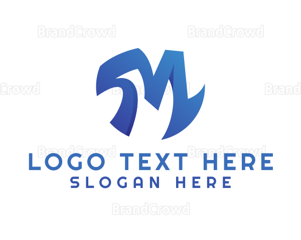 Gradient Professional Letter M Logo