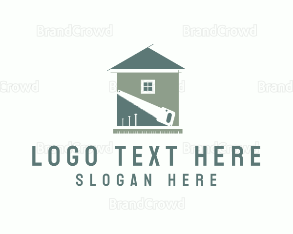 Home Construction Tools Logo