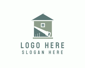 Construction - Home Construction Tools logo design