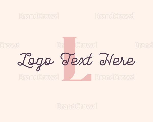 Elegant Feminine Beauty Logo