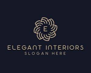 Upscale Floral Boutique logo design