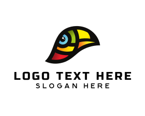 Tropical - Toucan Bird Conservation logo design