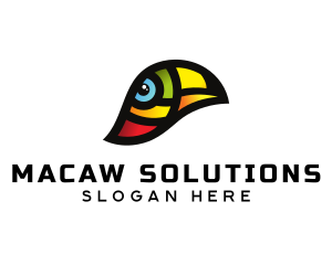 Macaw - Toucan Bird Conservation logo design