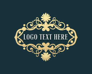 Wedding - Feminine Elegant Floral logo design