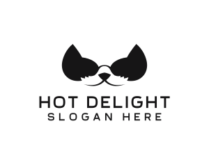 Pet Dog Sunglasses logo design