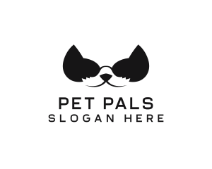 Pet Dog Sunglasses logo design