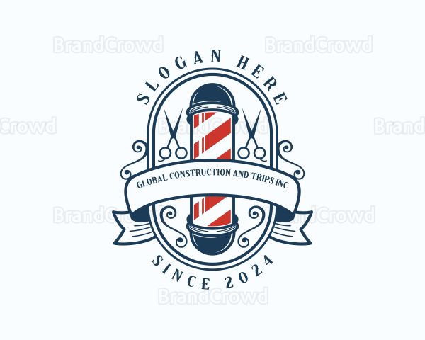 Grooming Barber Hairstylist Logo