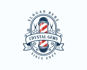 Grooming Barber Hairstylist Logo