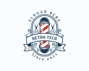 Grooming Barber Hairstylist logo design