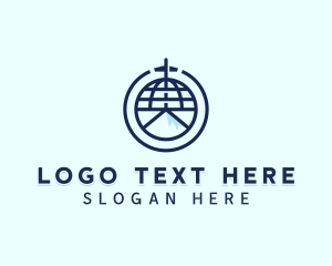 Logistics - Globe Airline Forwarding logo design