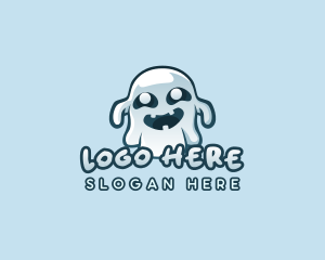 Videogame - Scary Ghost Mascot logo design