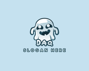 Ghost - Scary Ghost Mascot logo design