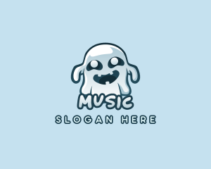 Mascot - Scary Ghost Mascot logo design
