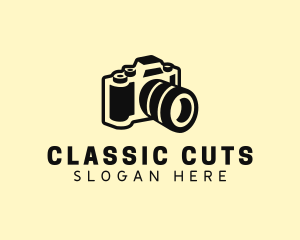 Classic Camera Photoshoot logo design