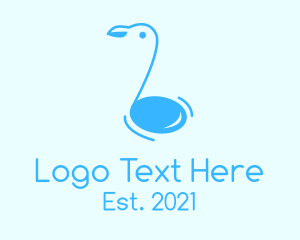 Audio - Blue Bird Note logo design