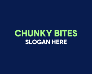 Chunky - Simple Business Startup logo design