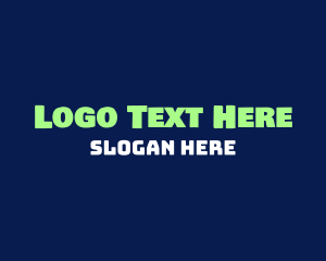 Text - Fresh Bulky Text logo design