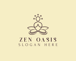 Meditation - Spiritual Yoga Meditation logo design