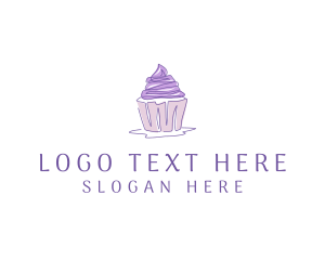 Second Hand - Sweet Cupcake Pastry logo design