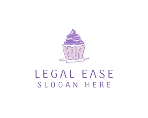 Sweet Cupcake Pastry Logo