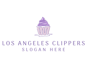 Sweet Cupcake Pastry Logo