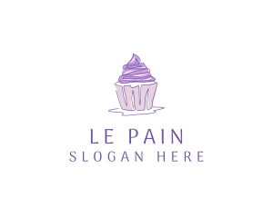 Boulangerie - Sweet Cupcake Pastry logo design