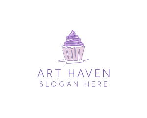 Sweet Cupcake Pastry logo design