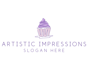 Sweet Cupcake Pastry logo design