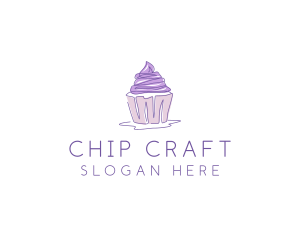 Sweet Cupcake Pastry logo design