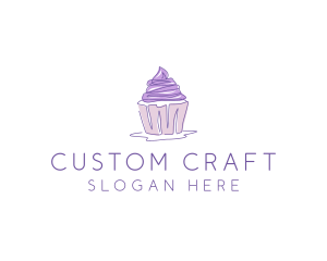 Sweet Cupcake Pastry logo design